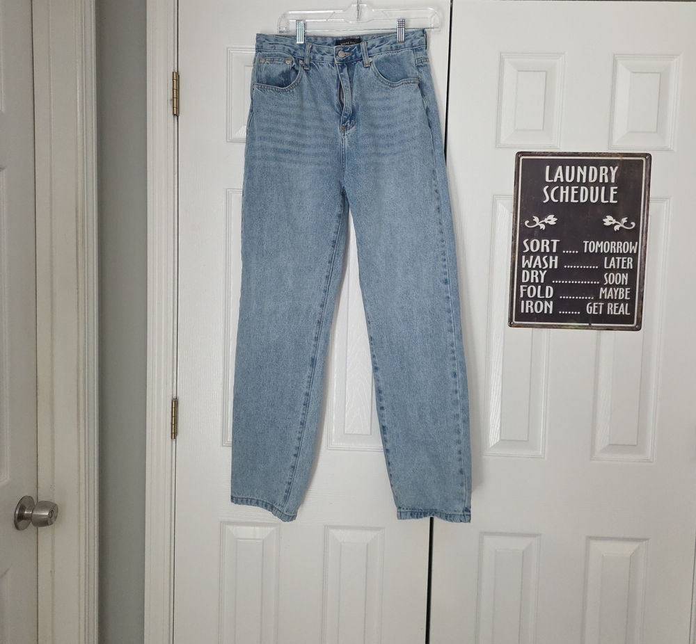 White FOX Classic High-Rise Light Blue Women’s Jeans